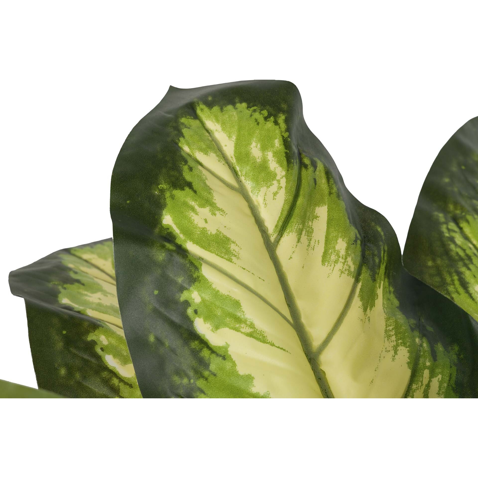 Planta Artificial Dieffenbachia Dotied Con Maceta 55x55x130 Cm