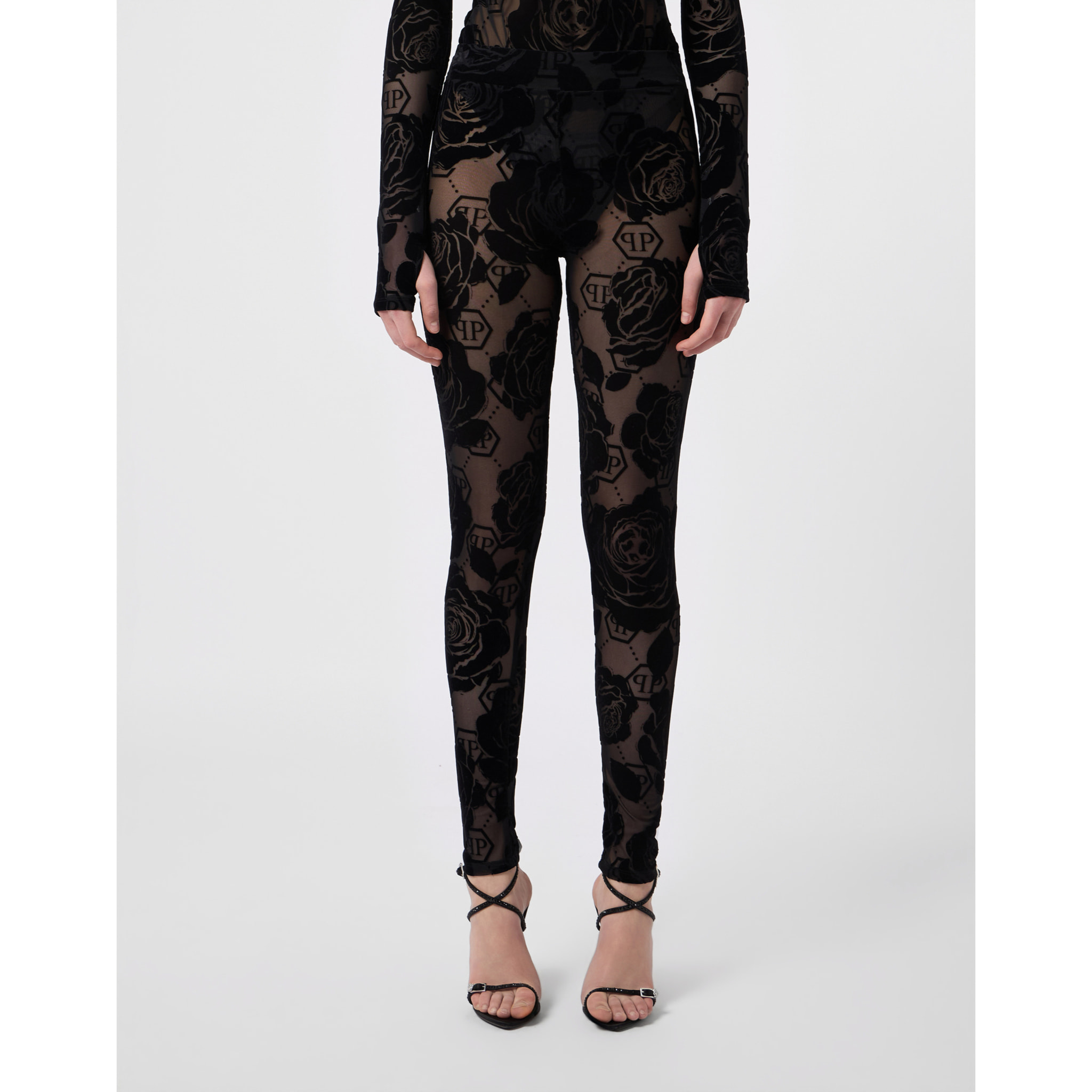 PHILIPP PLEIN Leggings deportivos MONOGRAM