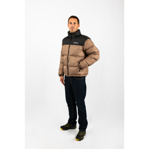 Giacca corta Lisboa marca ECOON - Cachi / Nero