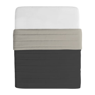 TRAPUNTINO ESTIVO BASIC MATRIMONIALE, TINTA UNITA DOUBLEFACE