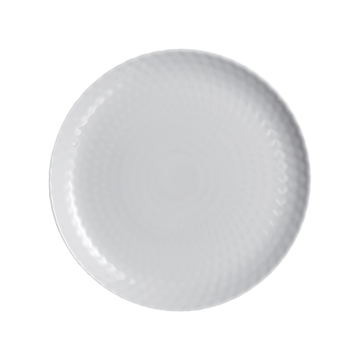 Assiette plate grise 25 cm Pampille - Luminarc