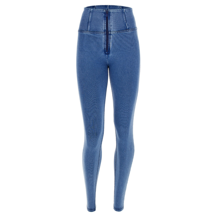 Jeggings push up WR.UP® superskinny vita alta con zip