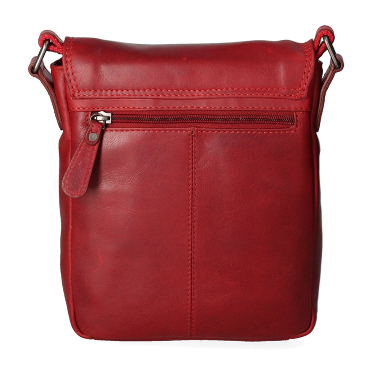 Borsa a tracolla da uomo In Vera pelle Made in Italy 20x22x6 cm