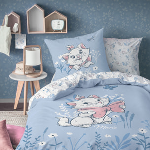 Parure de lit imprimée 100% coton, DISNEY HOME LES ARISTOCHATS SPRING