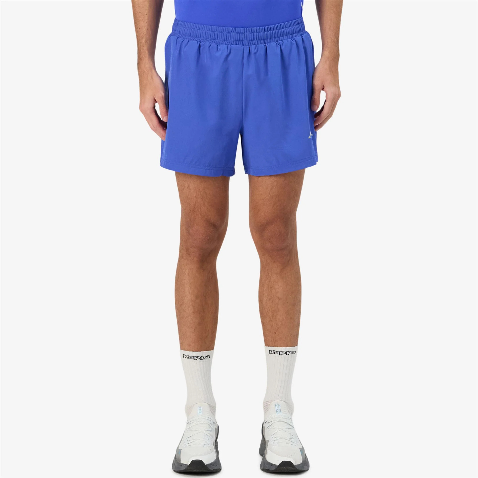 Kappa - Pantaloni Corti Uomo Blu - Kombat Run Festo
