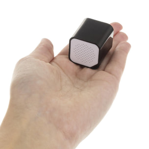 Mini altavoz bluetooth cúbico con manos libres