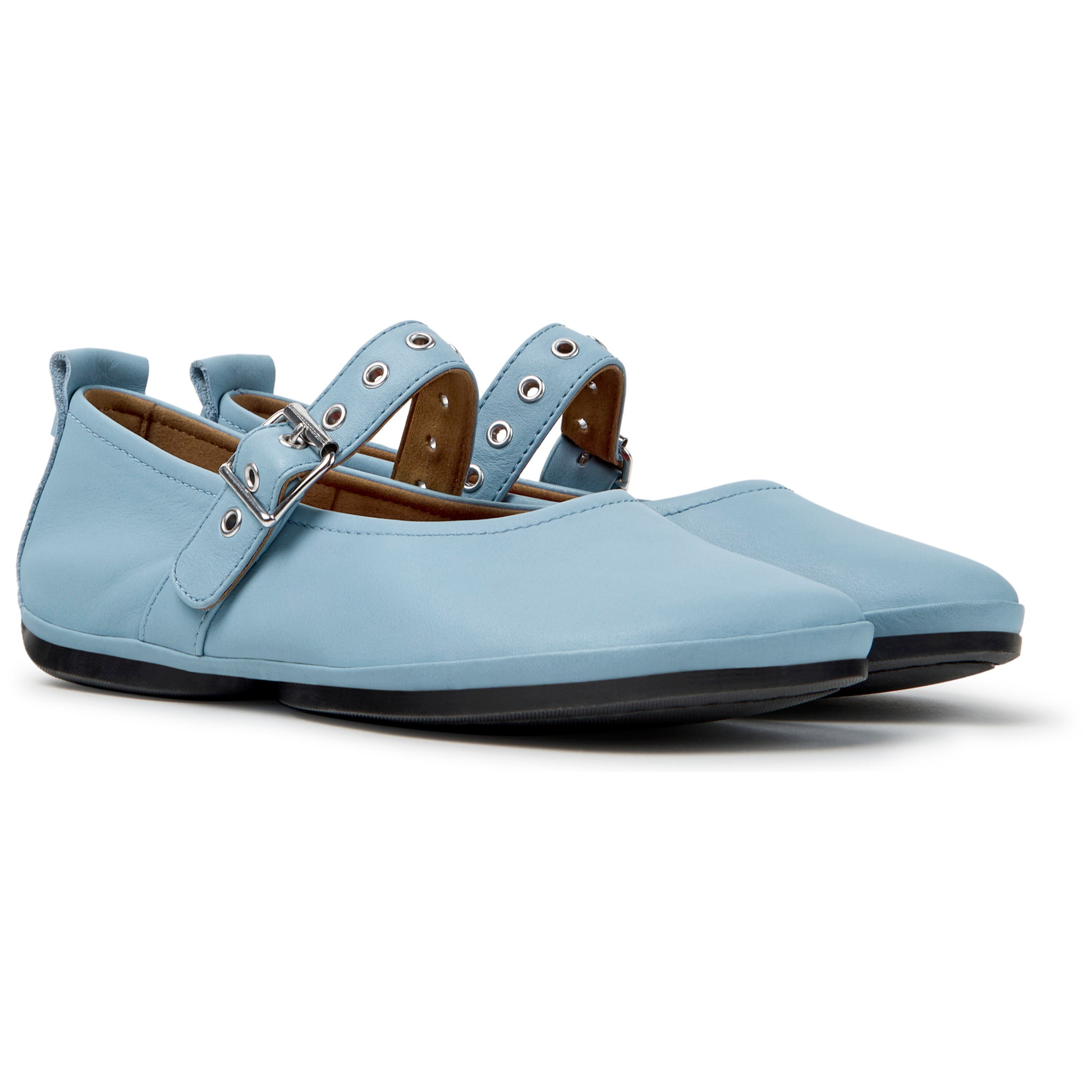 Bailarinas - CAMPER Right Nina - Azul - Piel lisa