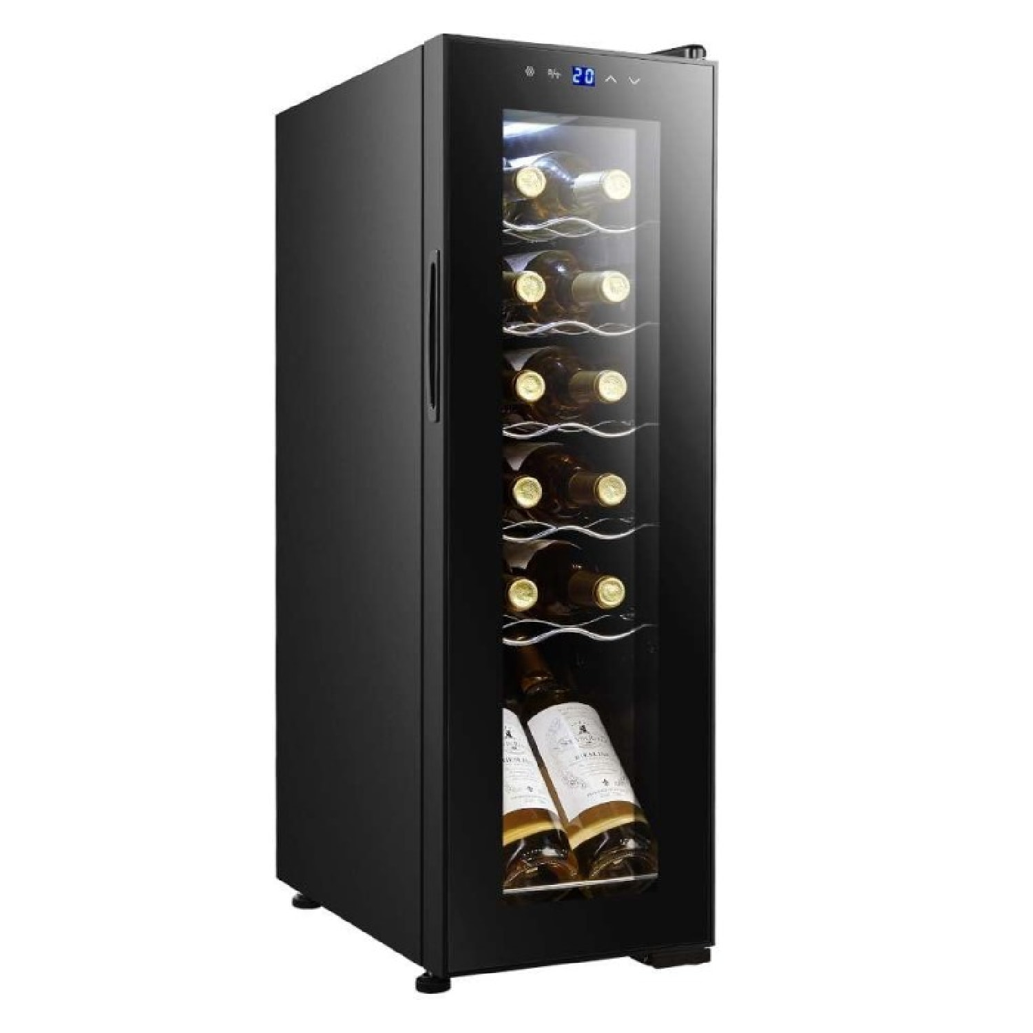 Cecotec Vinoteca Bolero GrandSommelier 1250 CoolCrystal Compressor