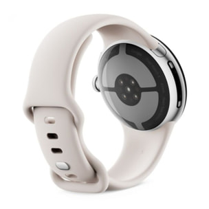 Montre connectée GOOGLE Pixel Watch 4 41mm Argent/Porcelaine 4G