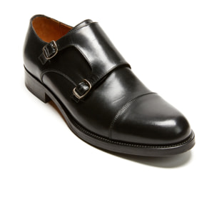 Monk strap British Passport nero