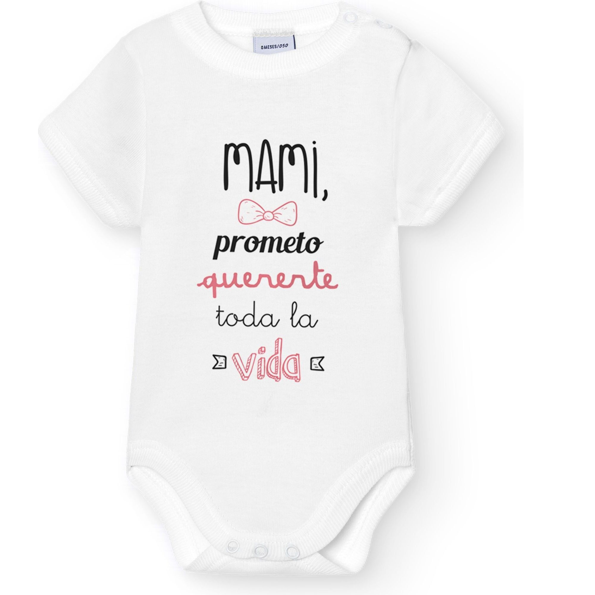 Body bebé personalizado frases algodón