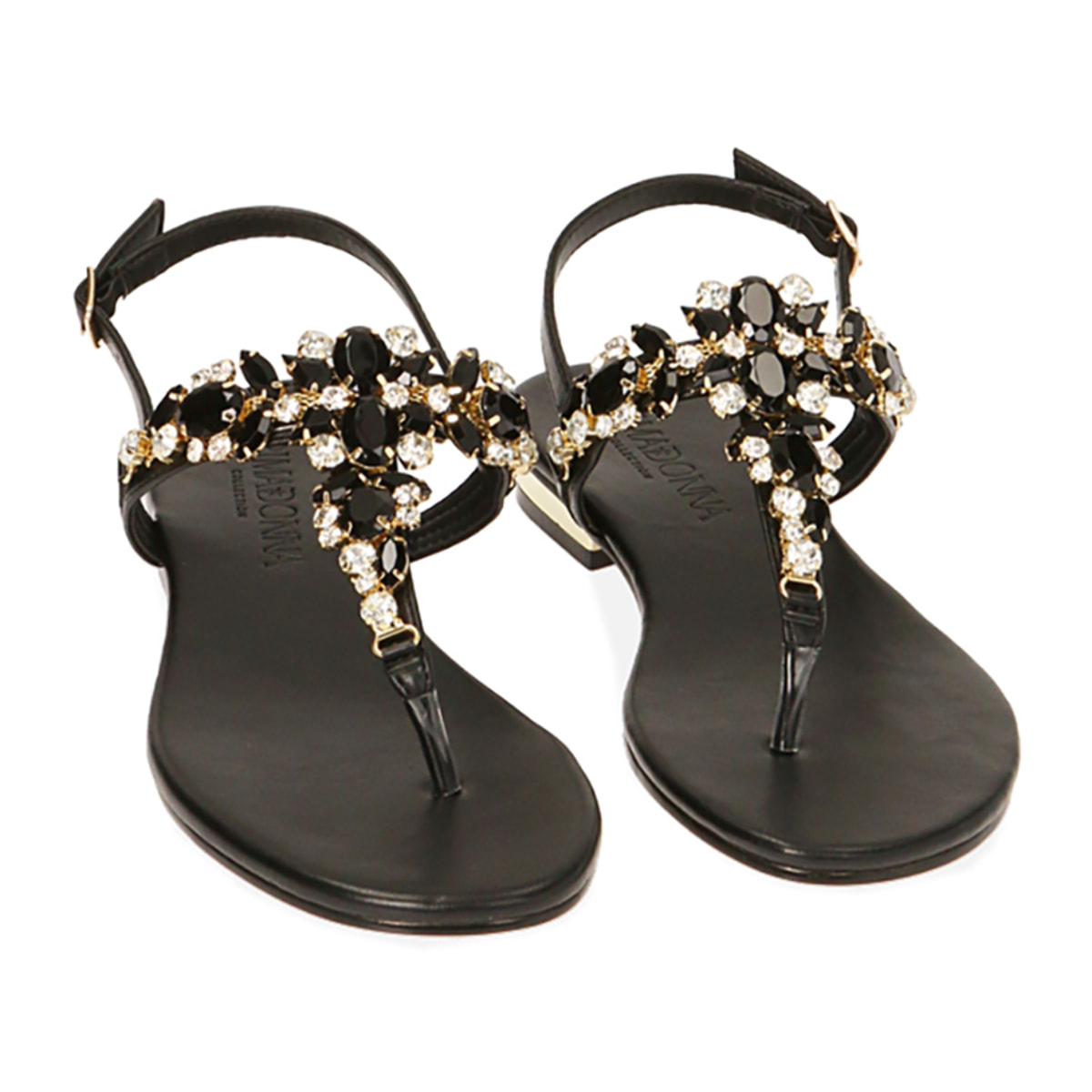 Sandali infradito neri