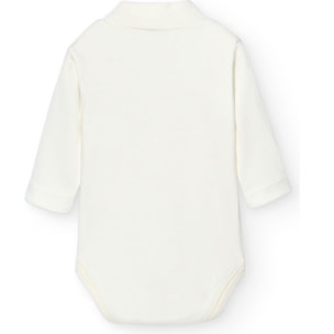 Body bebé manga larga cuello cisne