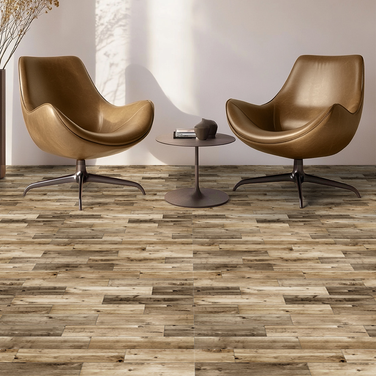 Revêtement sticker sol - PARQUET BOIS ARKANSAS - Rouleau adhésif Protection Anti-dérapant