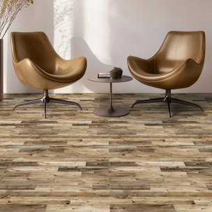Revêtement sticker sol - PARQUET BOIS ARKANSAS - Rouleau adhésif Protection Anti-dérapant