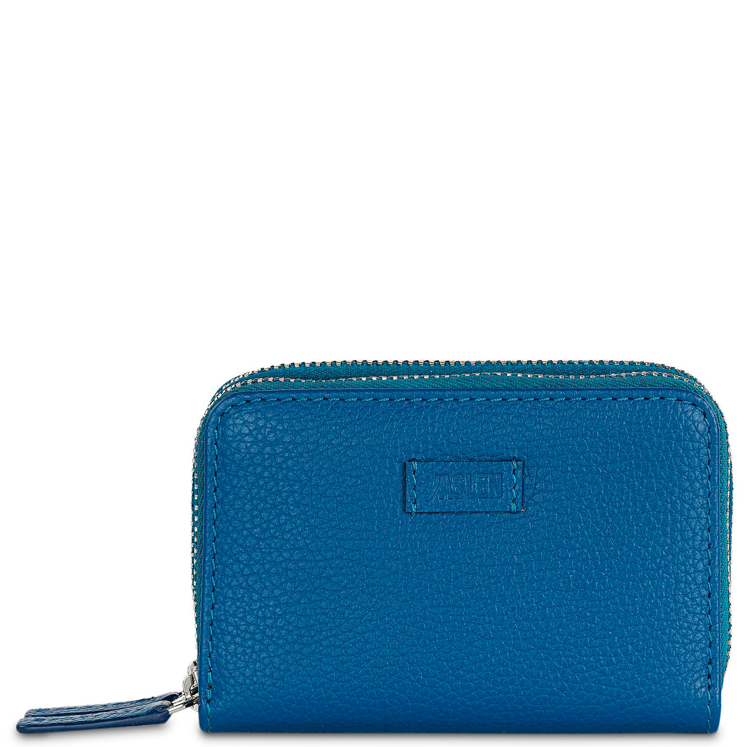 Monedero Piel Mujer Jaslen Amberes Azul