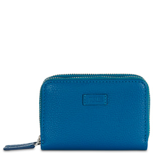 Monedero Piel Mujer Jaslen Amberes Azul