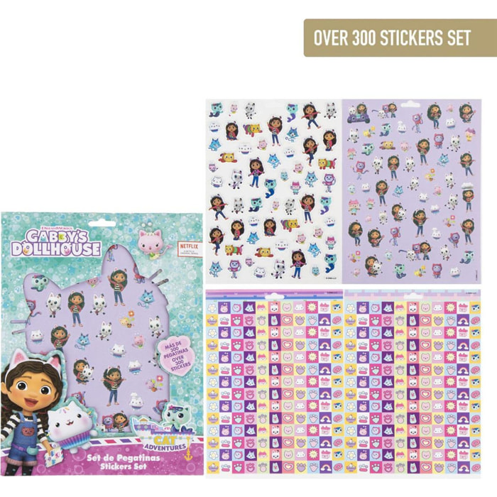Pack Pegatinas Gabby´S Dollhouse