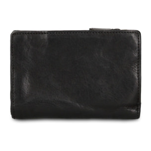 Portafoglio uomo in vera pelle - Modello Boreal - Casual - 14.0 x 9.0 x 4.5 cm