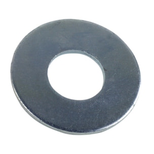 Rondelle plate large zingué LENNIE L6 - Boite de 200 - 43000602B