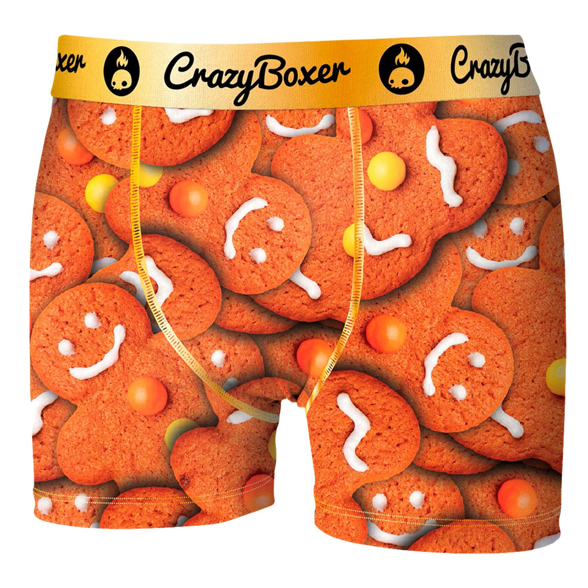 Calzoncillos crazy boxer galletas para niño