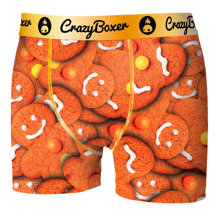 Calzoncillos crazy boxer galletas para niño
