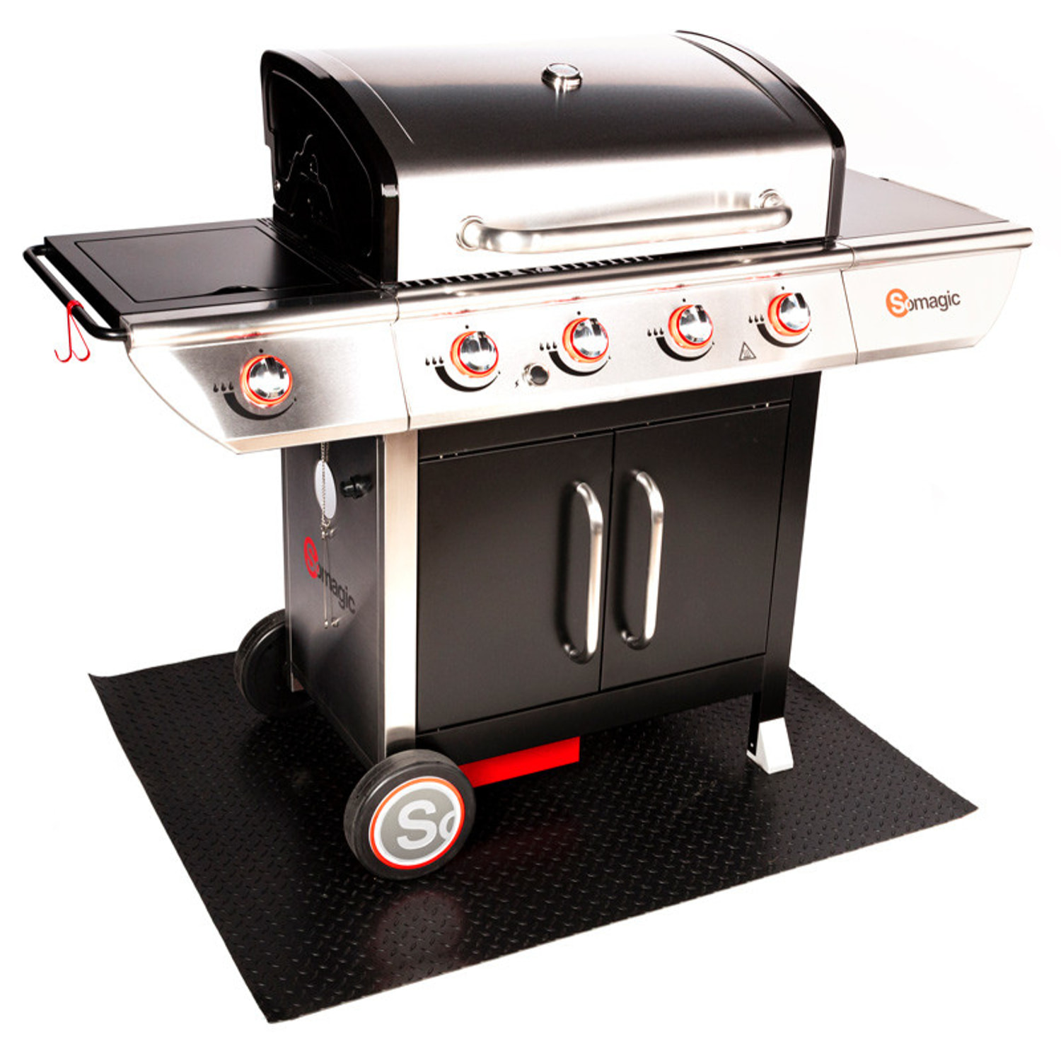 Tapis de protection pour barbecue, plancha et desserte