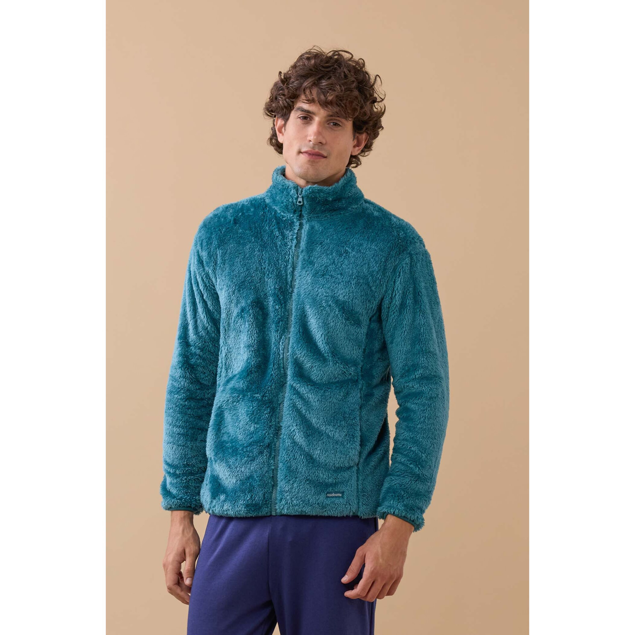 Giacca uomo unity in eco pelliccia con zip Noidinotte