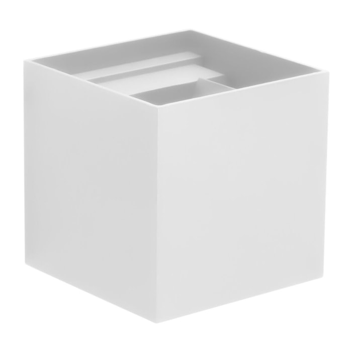 Forlight Axis Round - 4 Apliques de pared Iluminación LED Exterior para Terrazas, Jardines y Balcones ON/OFF 3000K en Color Negro