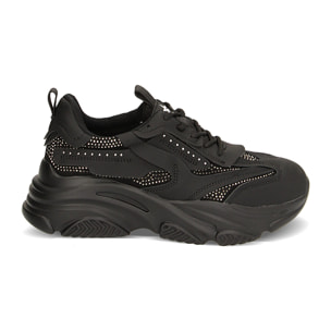 Zapatillas negras chunky