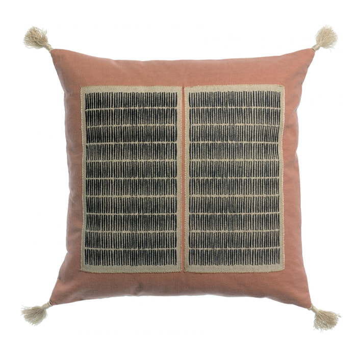 Coussin brodé Yaël