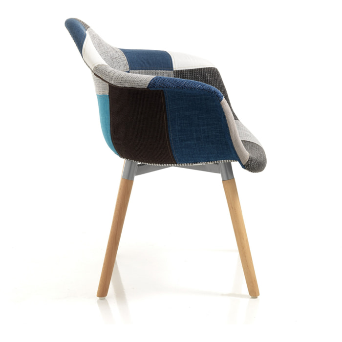 Tomasucci Fauteuil NEW KALEIDOS-I BLEU Multicolore