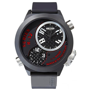 Reloj Welder K32-9201 Hombre Analogico Cuarzo con Correa de Silicona