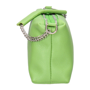 Borsa a spalla da donna In Vera pelle Made in Italy 26x14x9 cm