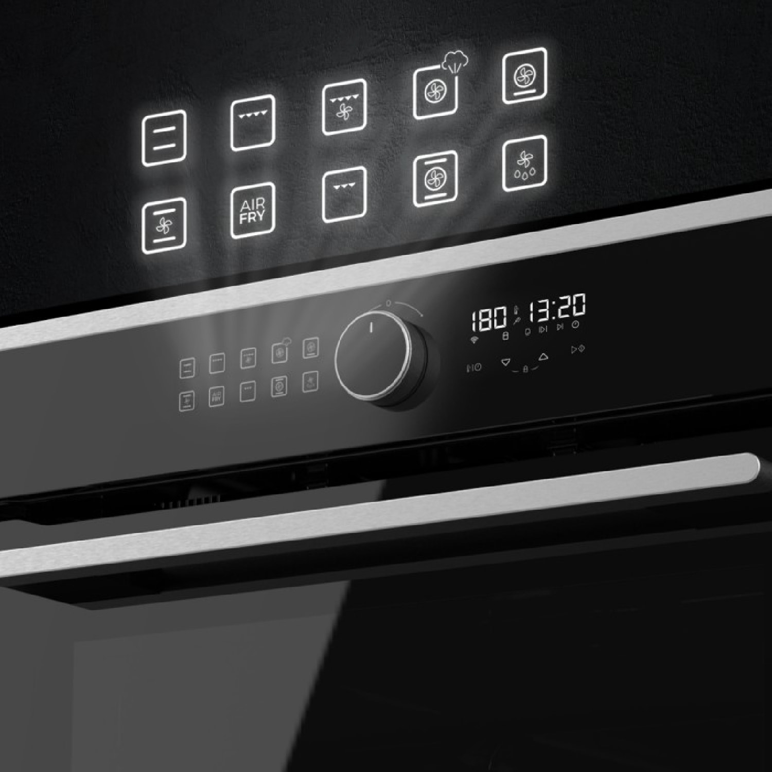 Horno Integrable Multifunción 60cm Bolero Hexa AF316000 Edge A. 3400W, 81L Capac