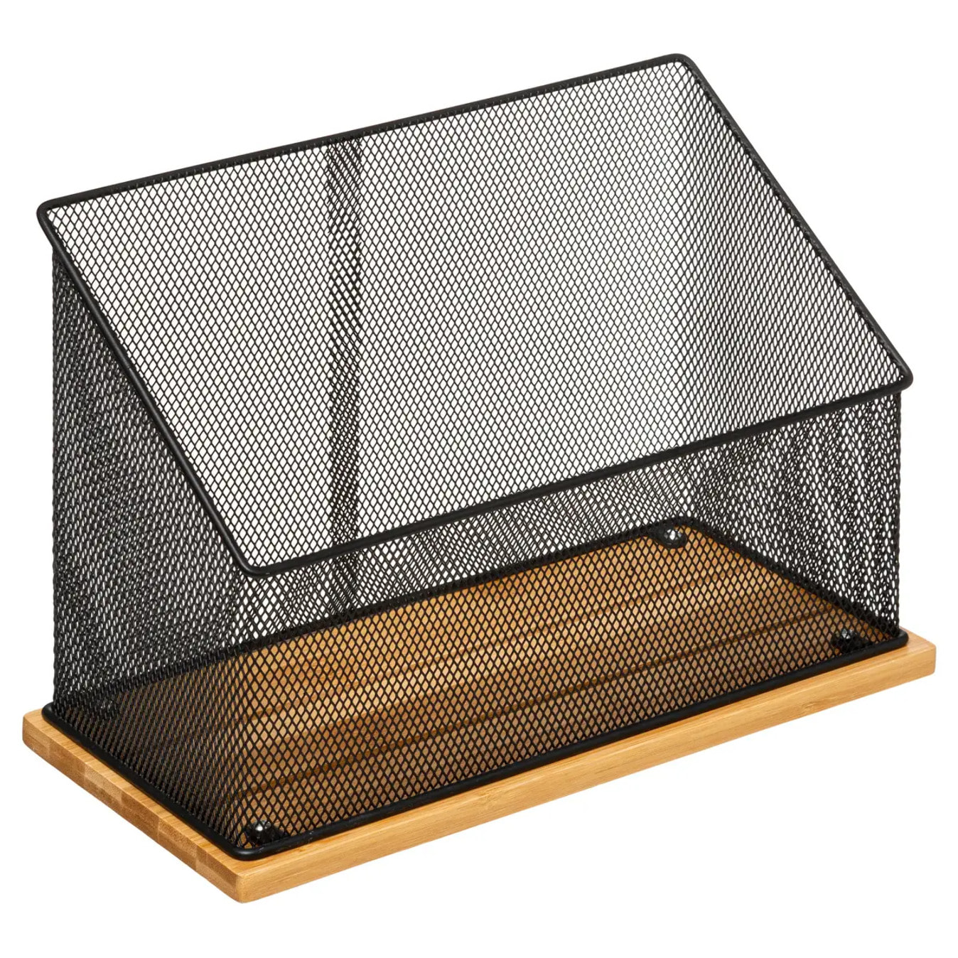 Organiseur de bureau "Havi" bambou noir