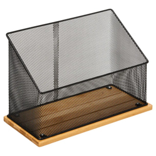 Organiseur de bureau "Havi" bambou noir