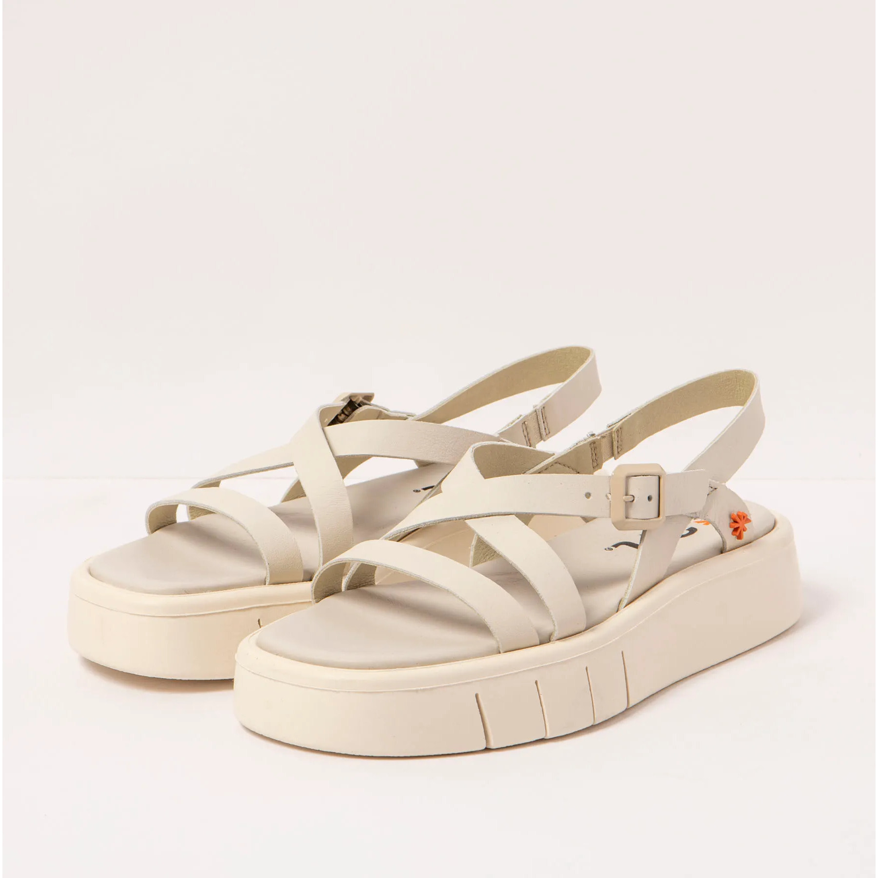 Sandalias 1853 NAPPA CREAM/ MALAGA color Cream