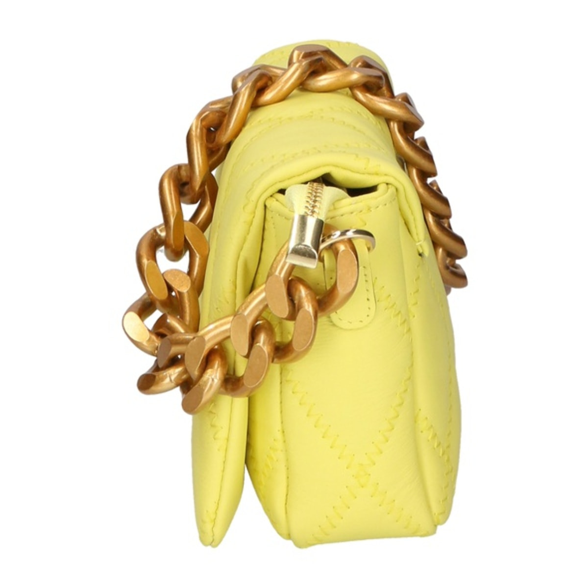 Borsa a mano da donna - Modello Lunara - Vera pelle - 20.0 x 14.0 x 6.5 cm