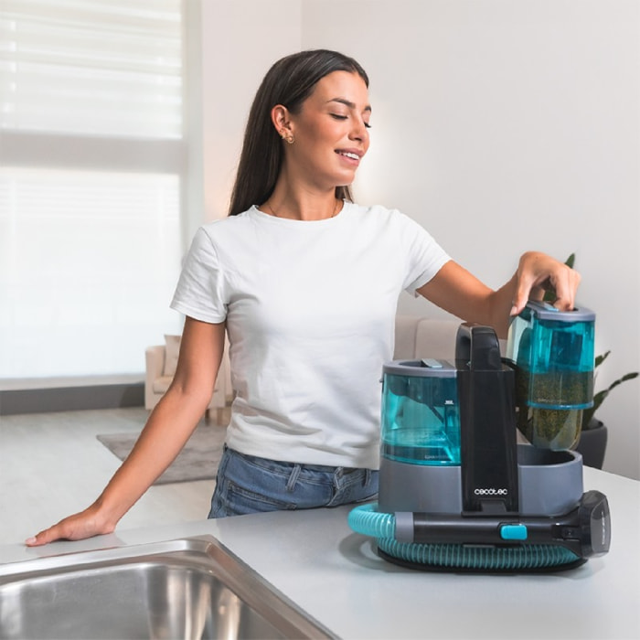 Cecotec Pulitore per tappezzeria con cavo Conga 4000 Carpet&Spot Clean XL