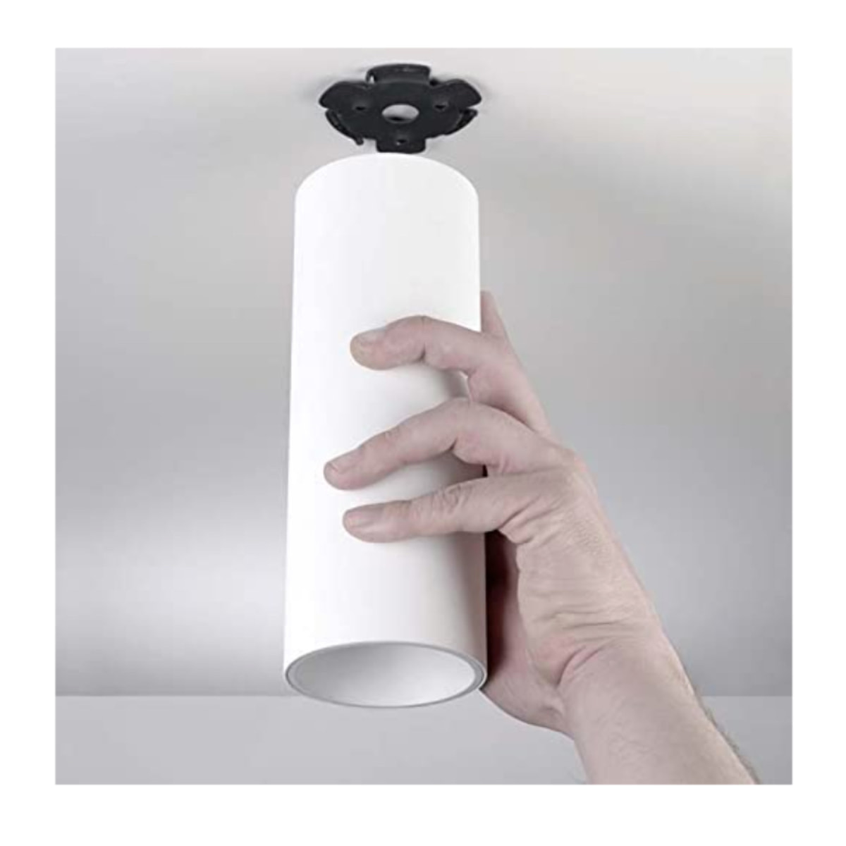 LEDS C4 Play Deco Surface - Lámpara Plafón De Techo Led De 6,4W Y 517 Lúmenes, Luz Cálida 2700K, Cri 80, Color Blanco
