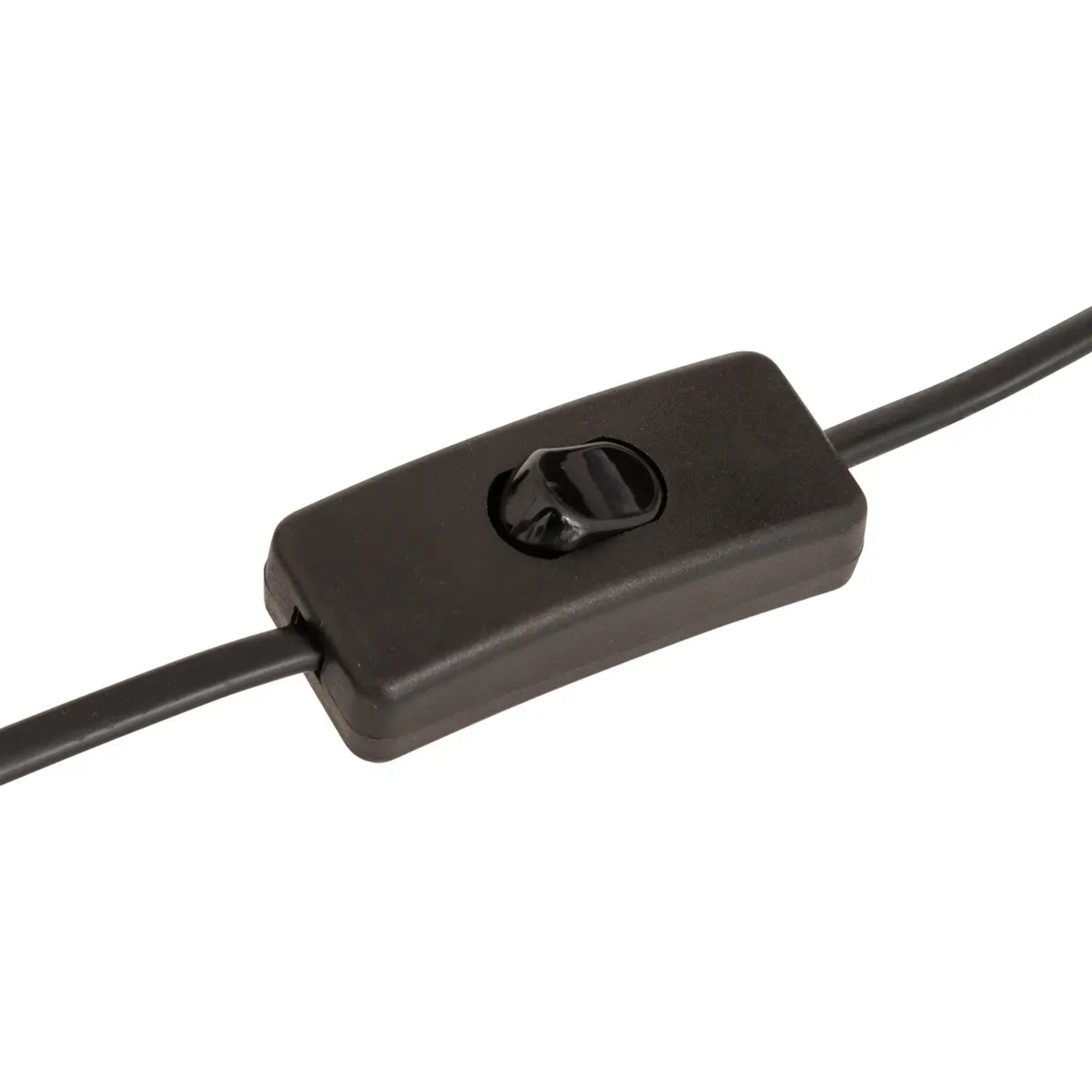 Lampe champignon secteur Lito noir H24,5cm