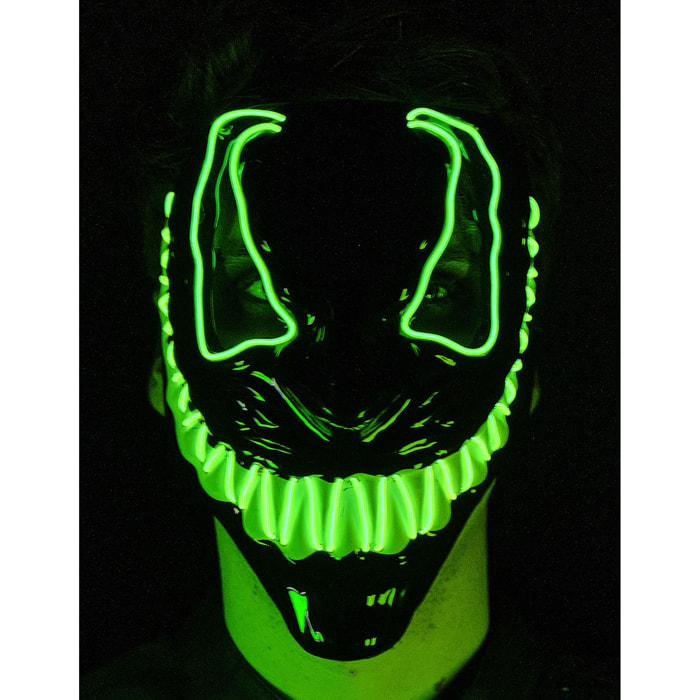 MÁSCARA MR. EVIL CON LUZ