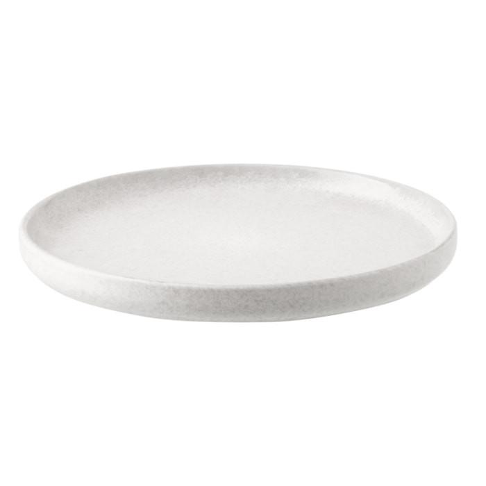 J-Line Assiette Luna - céramique - gris clair - small