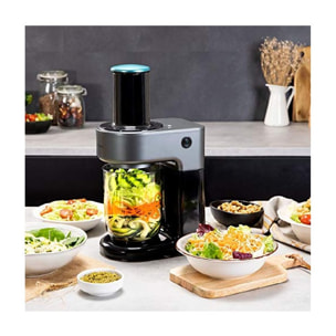 Cecotec Spiraliseur Chef en spirale 400. 80 W, 4 Lames en Acier Inoxydable de di