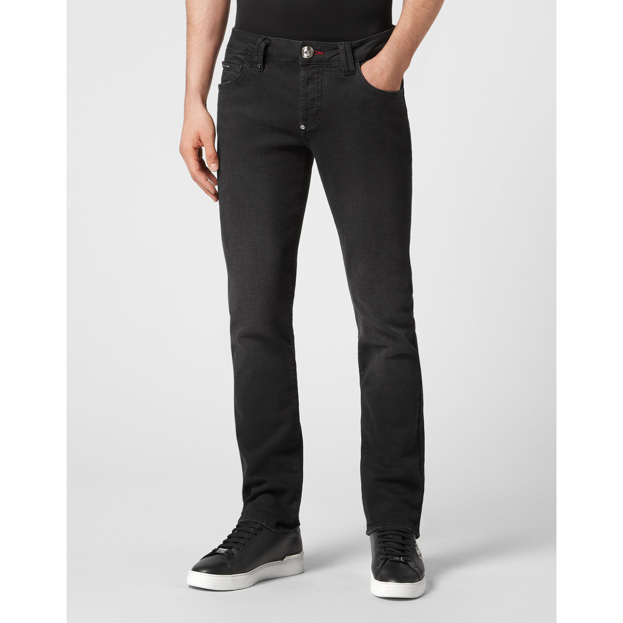 PHILIPP PLEIN Vaqueros Straight Fit ICONIC PLEIN