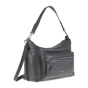 Borsa a spalla da donna Made in Italy - Modello Seraphina - 100% pelle - 35.0 x 23.0 x 20.0 cm