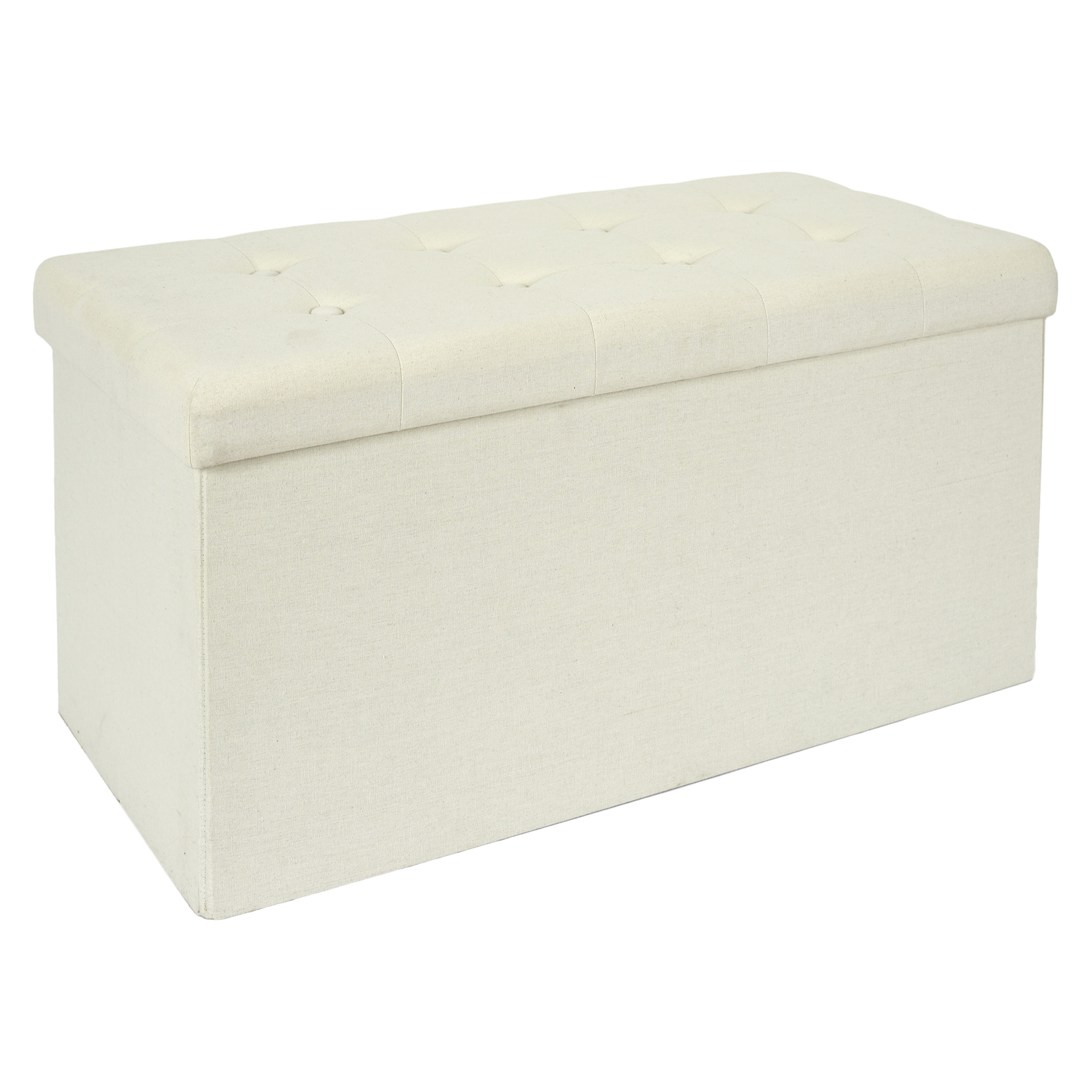 Coffre Banc Pliable Eleonor Beige