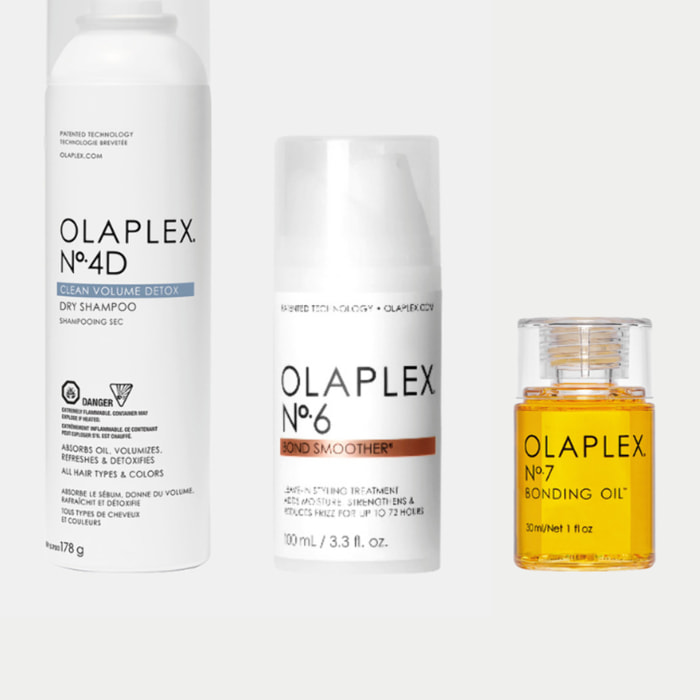 OLAPLEX Kit N°4D Clean Volume Detox Dry Shampoo 178ml + N°6 Bond Smoother 100ml + N°7 Bonding Oil 30ml