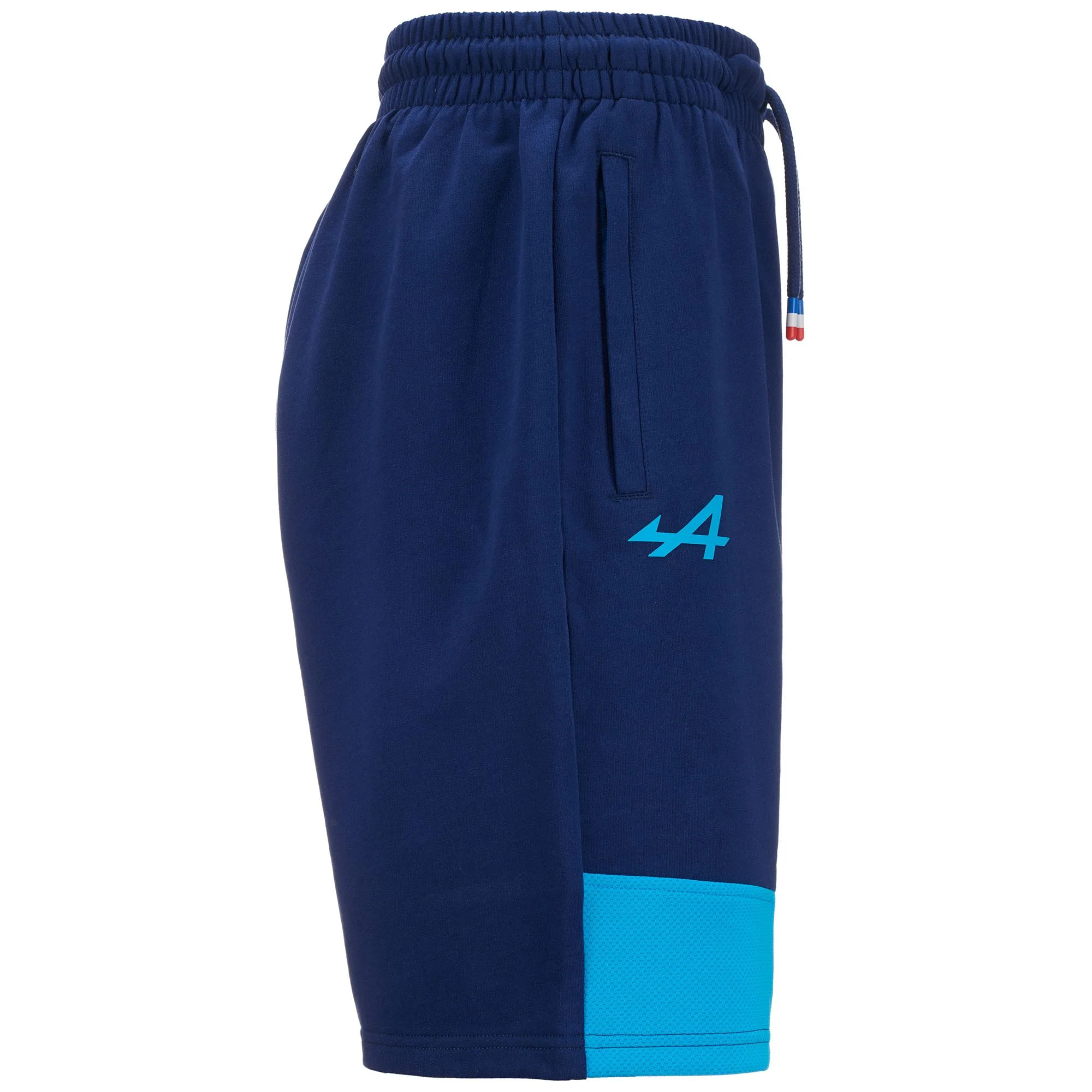 Kappa - Pantaloni Corti Uomo Blu - Supporter Adozip Alpine F1